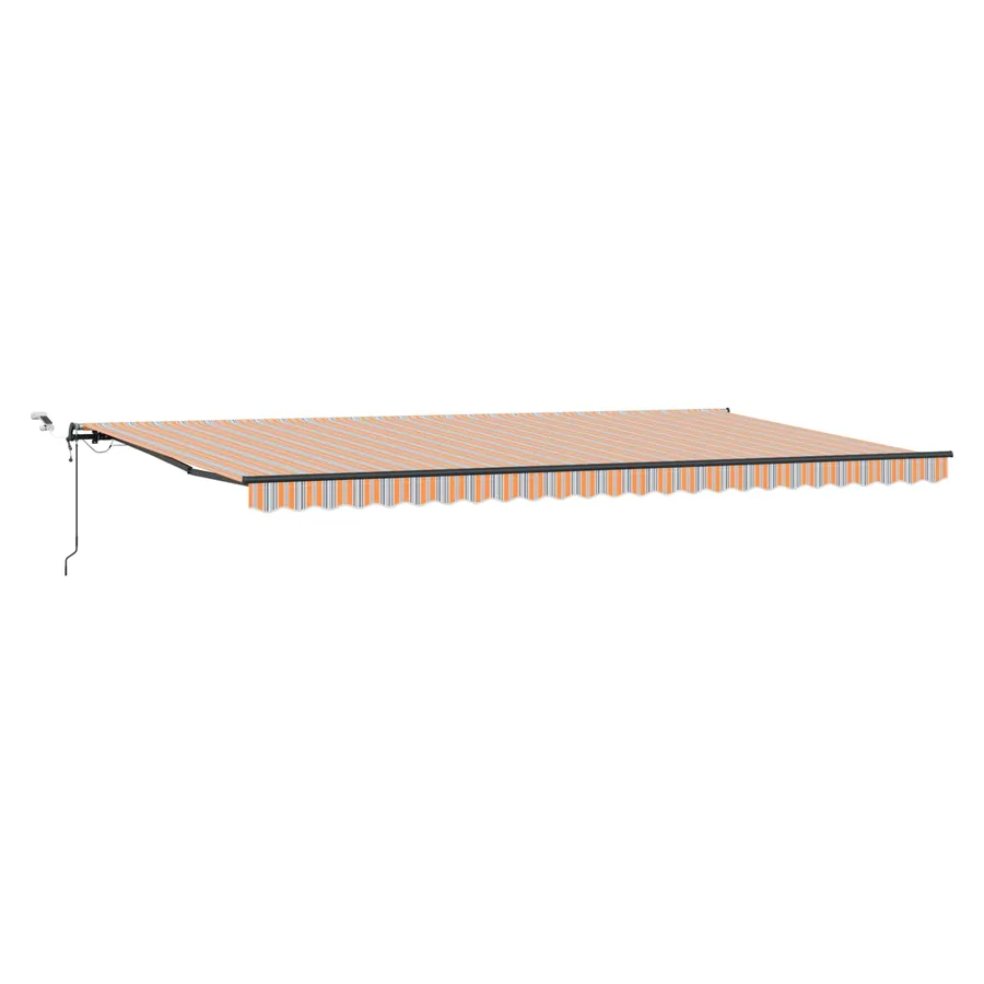 Auvent rétractable Multicolore 600 × 350 cm Polyester - 2