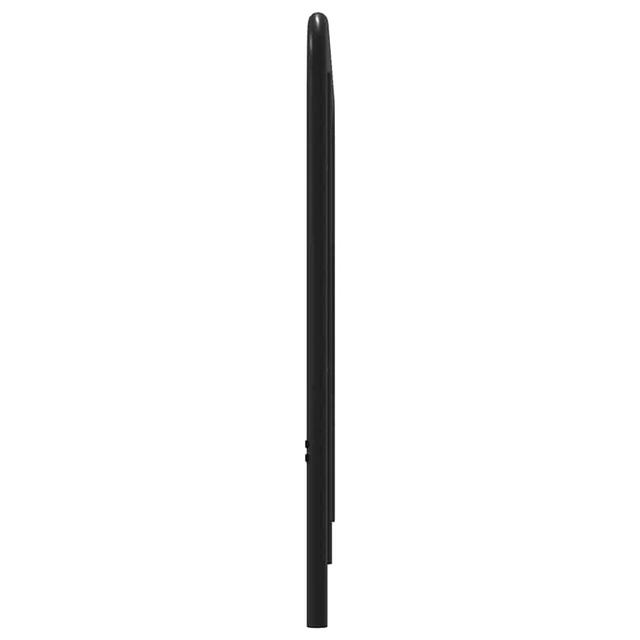 Tête de lit de remplacement chêne sonoma 200 cm acier et bois d'ingénierie - 4