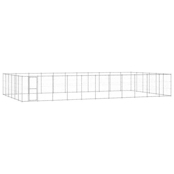 Chenil extérieur Acier galvanisé 79,86 m²