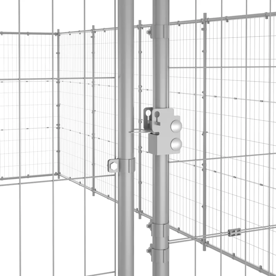 Chenil extérieur Acier galvanisé 79,86 m² - 5