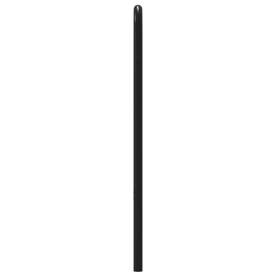 Tête de lit de remplacement chêne marron 135 cm acier et bois d'ingénierie - 4