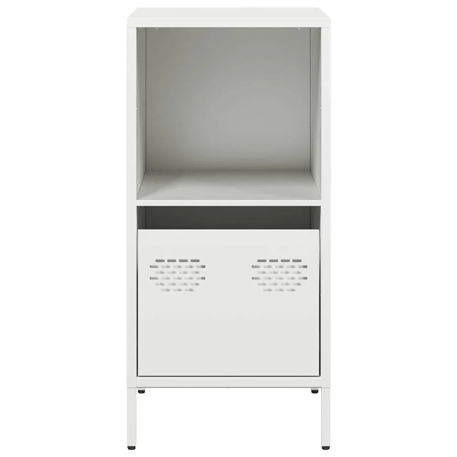 Buffet blanc 35x39x73,5 cm acier laminé à froid - 4