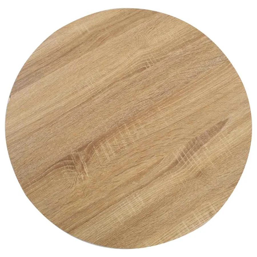 Table de bistro Marron clair 60 cm MDF - 2