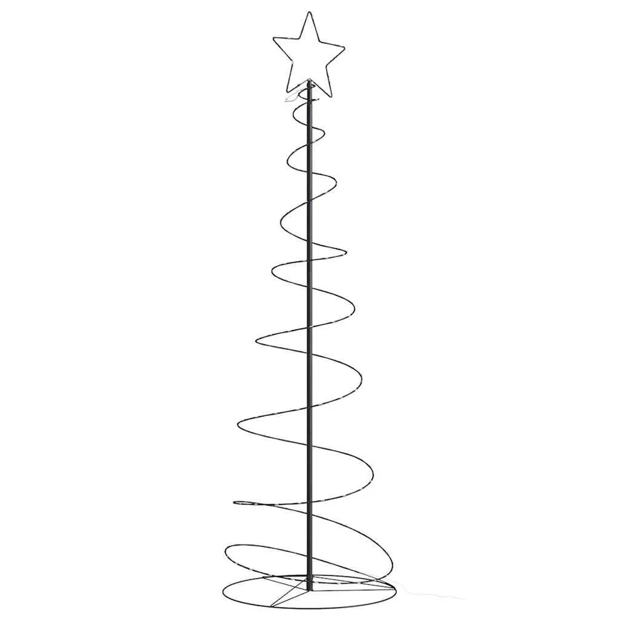 Sapin de Noël à LED 120 LED blanc chaud 180 cm - 3
