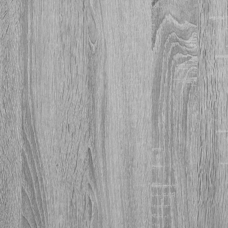 Étagères murales 2 pcs sonoma gris 75x16,5x16,5 cm - 10