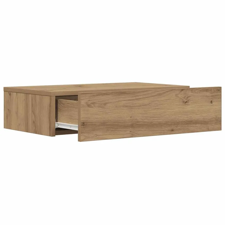 Meuble TV avec éclairages LED chêne artisanal 60x35x15,5 cm - 7
