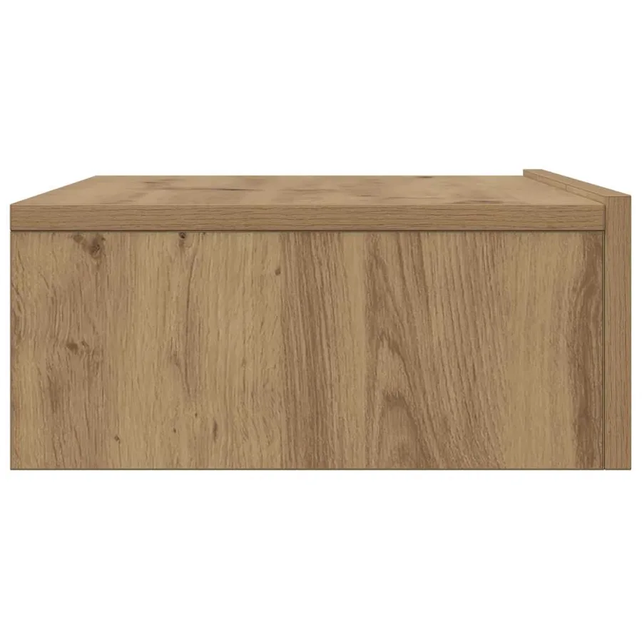 Meuble TV avec éclairages LED chêne artisanal 60x35x15,5 cm - 8