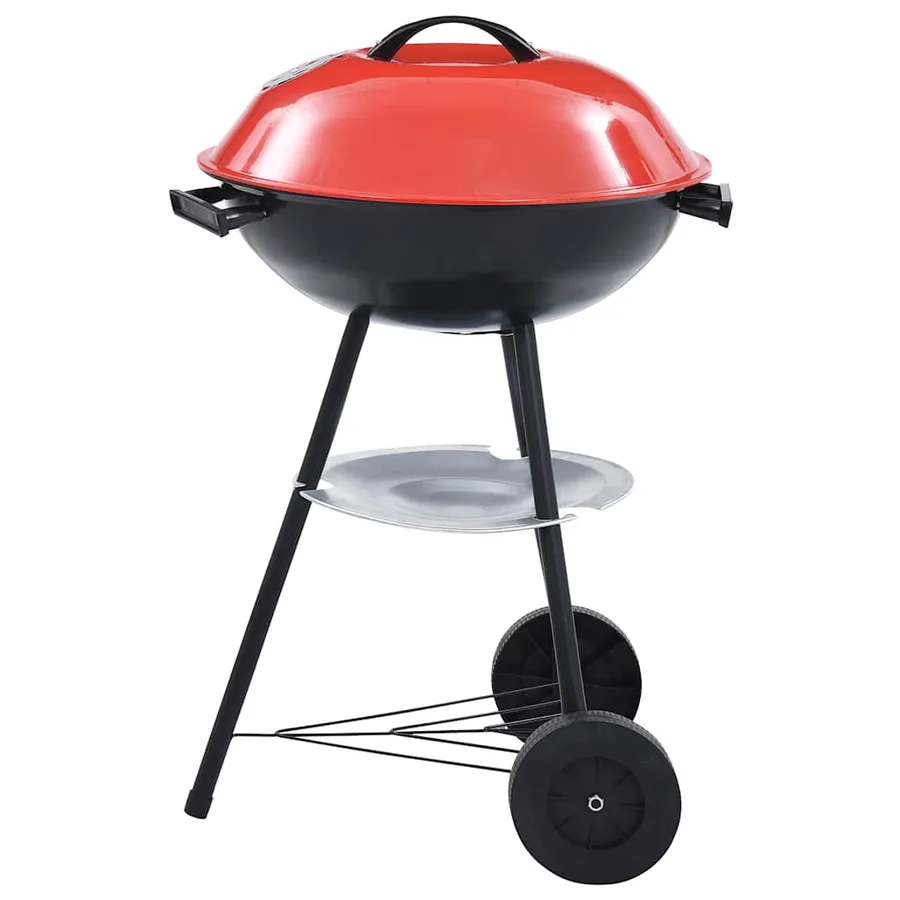 Barbecue portable XXL au charbon avec roues 44 cm - 2