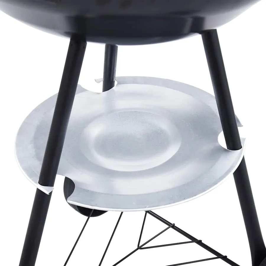 Barbecue portable XXL au charbon avec roues 44 cm - 6