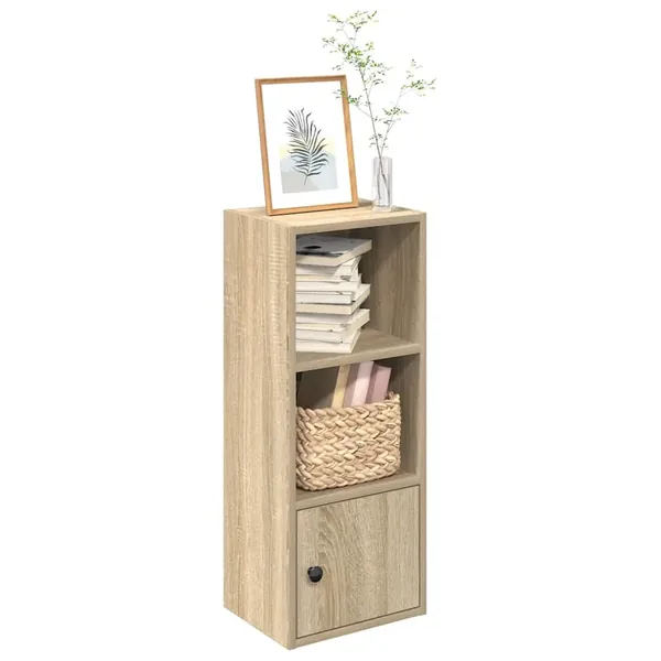Bibliothèque chêne sonoma 31x24x77 cm bois d'ingénierie