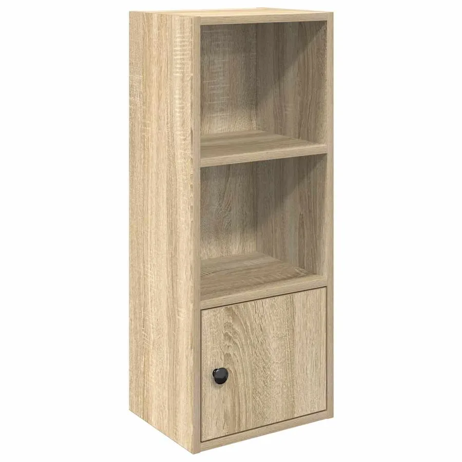 Bibliothèque chêne sonoma 31x24x77 cm bois d'ingénierie - 2