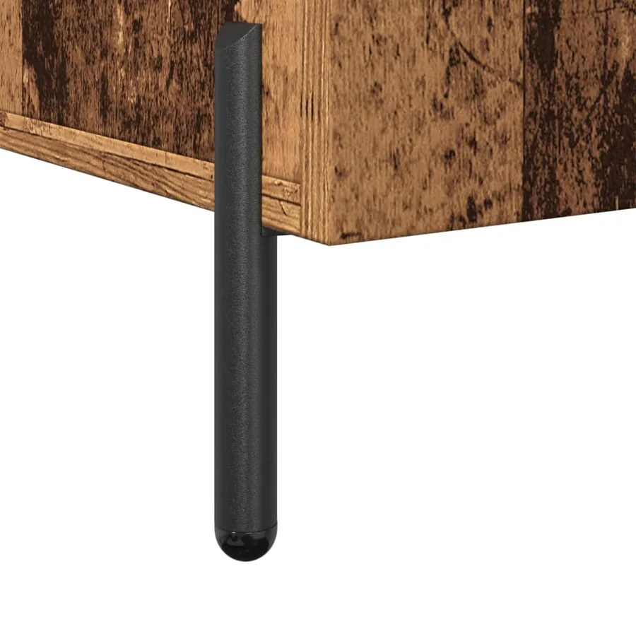 Buffet vieux bois 100x36x60 cm bois d'ingénierie - 8