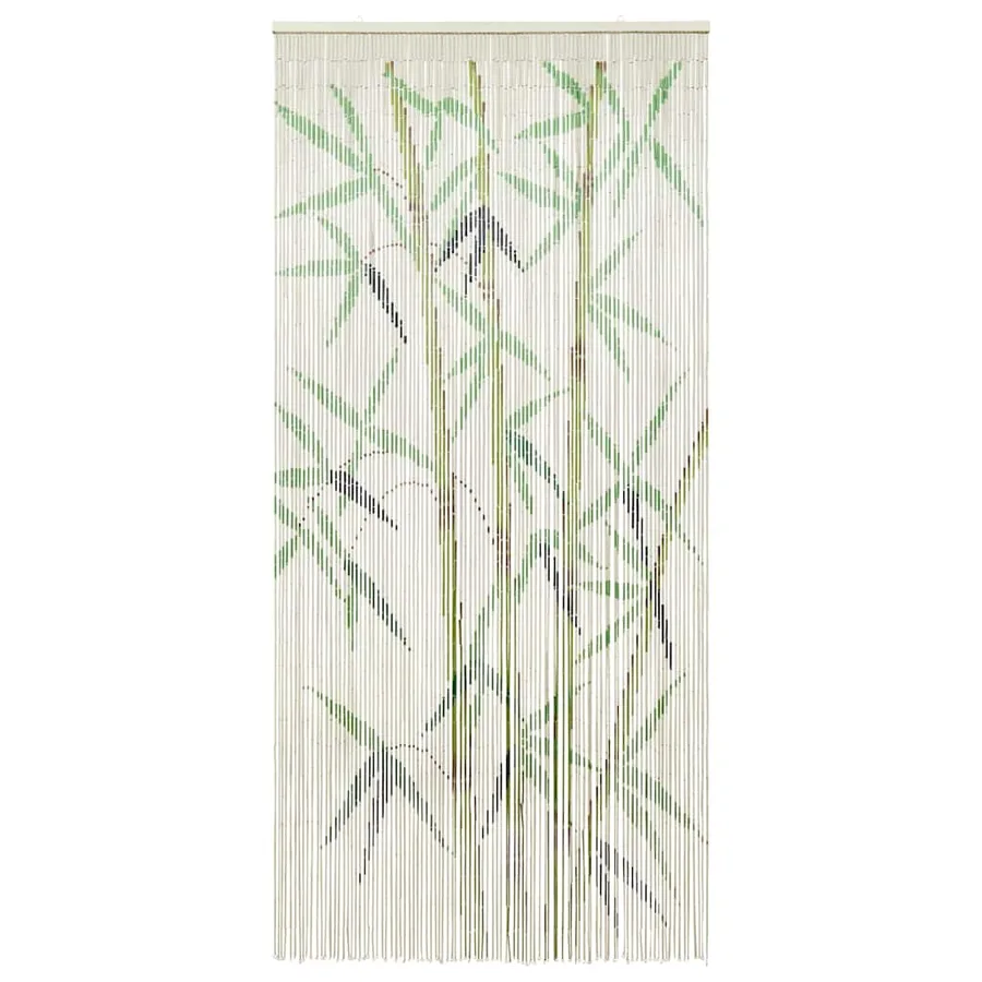 Rideau anti-insectes imprimé en bambou 90 x 220 cm - 3