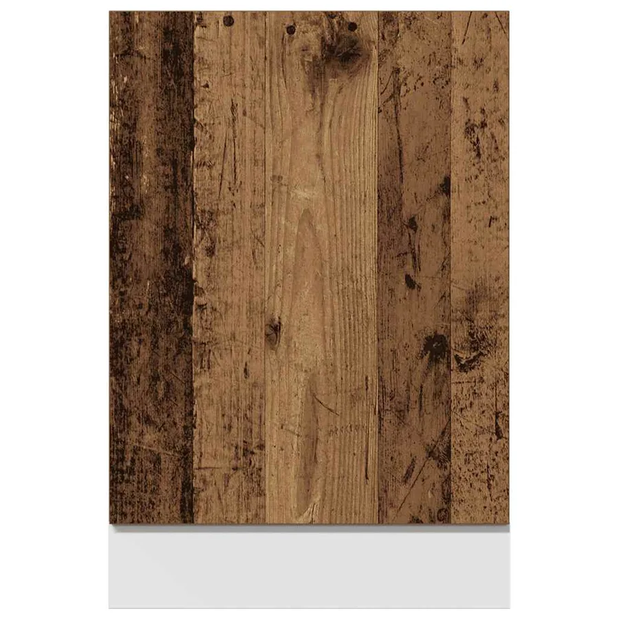 Panneau de lave-vaisselle "Lyon" Vieux bois 45 x 3 x 67 cm Bois d'ingénierie - 3