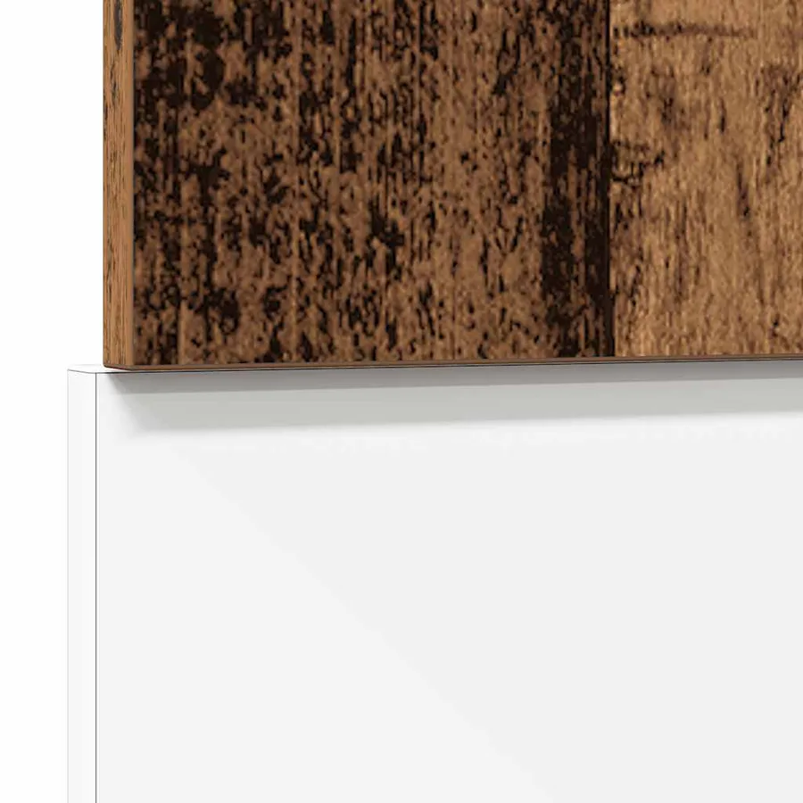 Panneau de lave-vaisselle "Lyon" Vieux bois 45 x 3 x 67 cm Bois d'ingénierie - 6