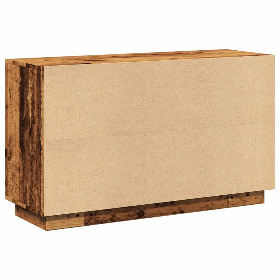 Buffet vieux bois 102x35x60 cm bois d'ingénierie - 6