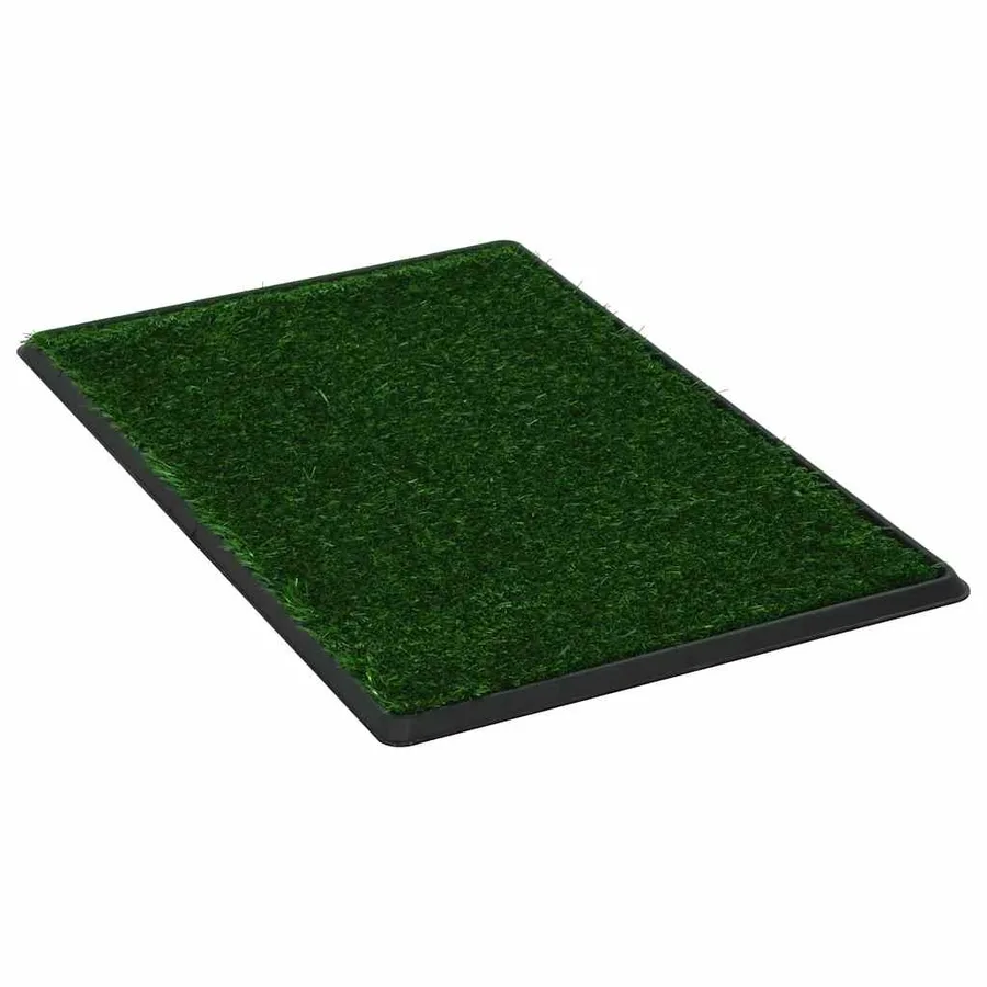 Toilette pour animaux avec plateau et gazon artificiel Vert WC - 2