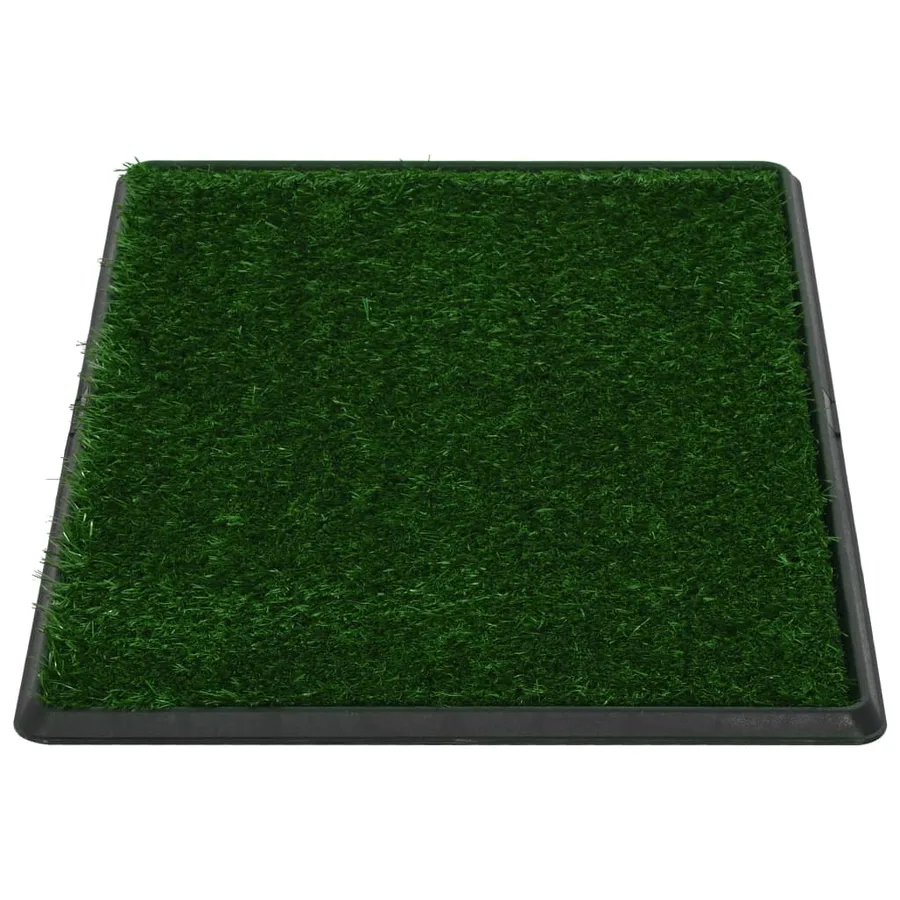 Toilette pour animaux avec plateau et gazon artificiel Vert WC - 3