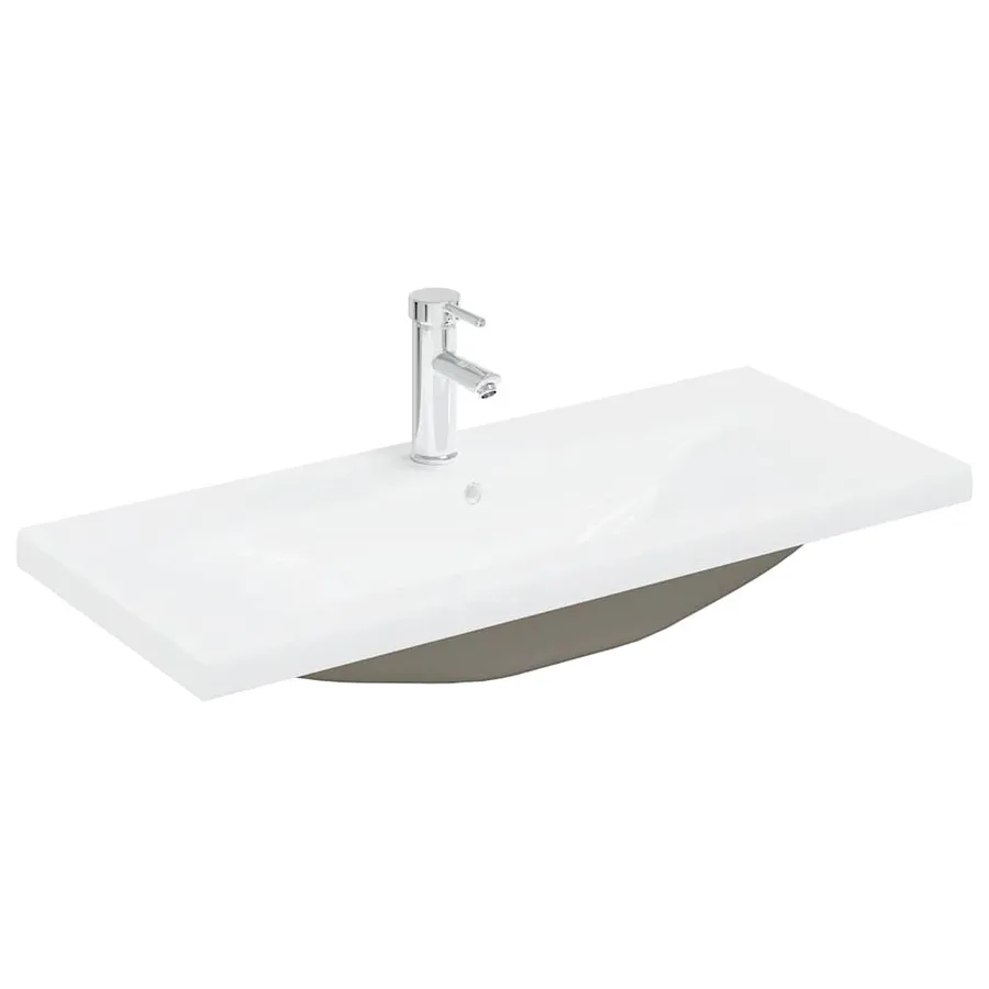 Ensemble de meubles de salle de bain 2 pcs chêne sonoma - 6