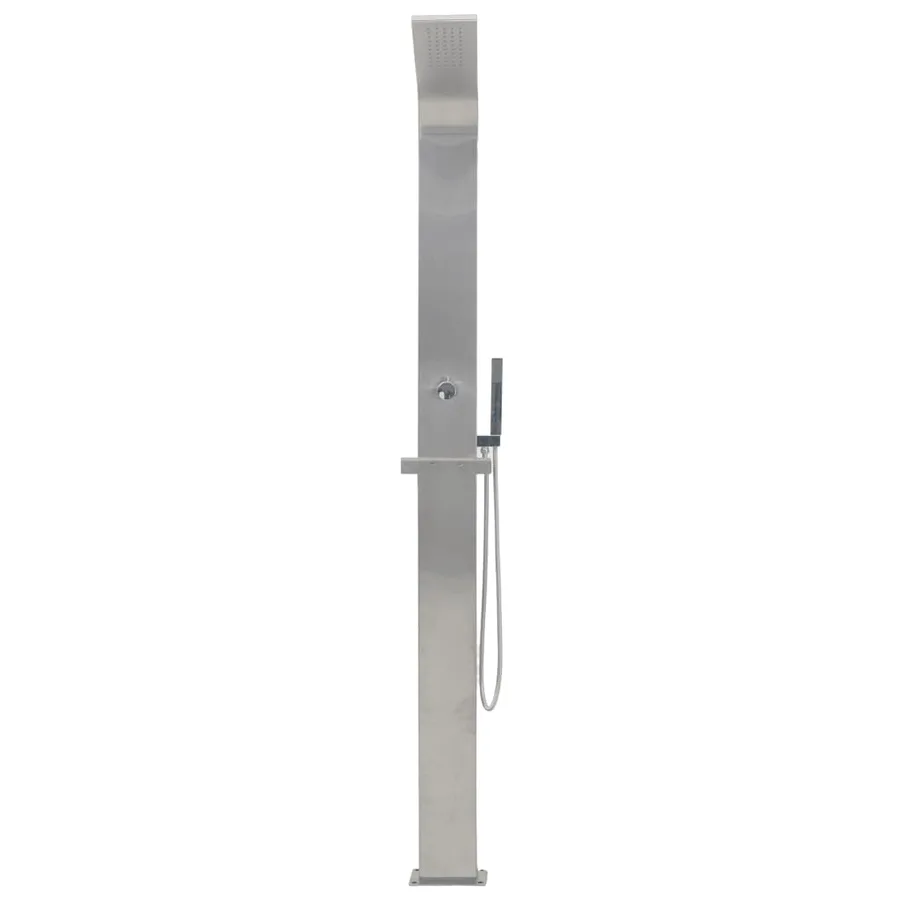 Outdoor Shower Stainless Steel Curved - 2