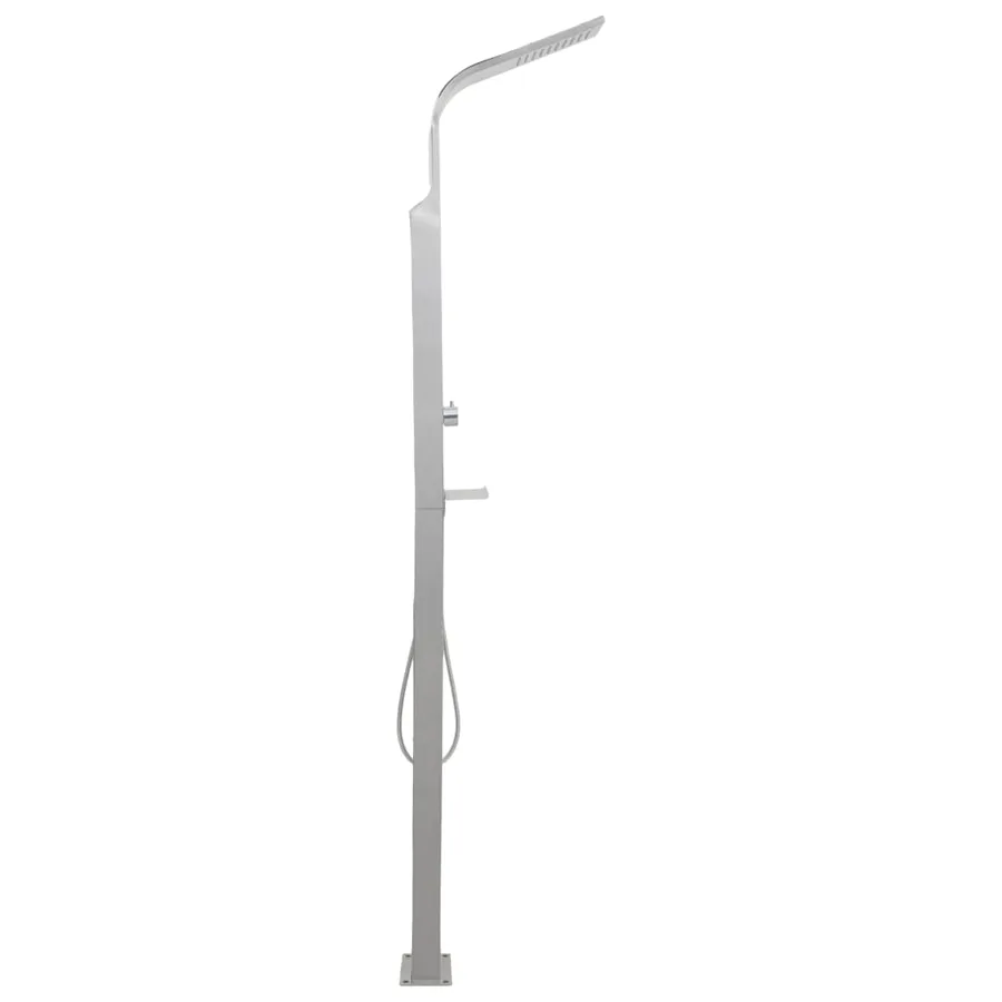 Outdoor Shower Stainless Steel Curved - 3