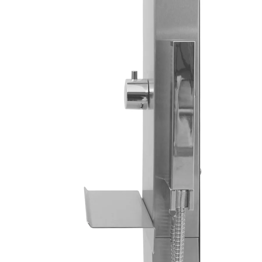 Outdoor Shower Stainless Steel Curved - 5