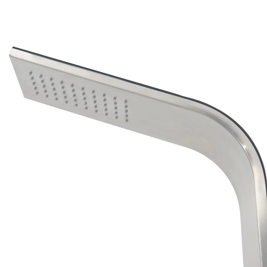 Outdoor Shower Stainless Steel Curved - 6