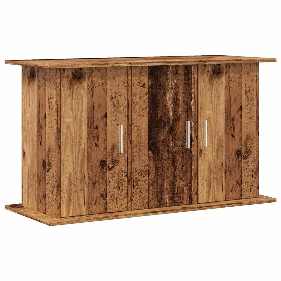 Support pour aquarium vieux bois 101x41x58 cm bois d'ingénierie - 2
