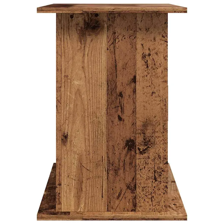 Support pour aquarium vieux bois 101x41x58 cm bois d'ingénierie - 5