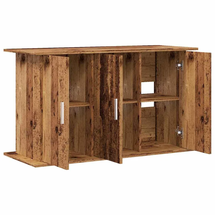 Support pour aquarium vieux bois 101x41x58 cm bois d'ingénierie - 7
