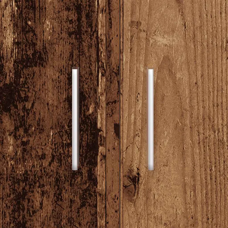 Support pour aquarium vieux bois 101x41x58 cm bois d'ingénierie - 8