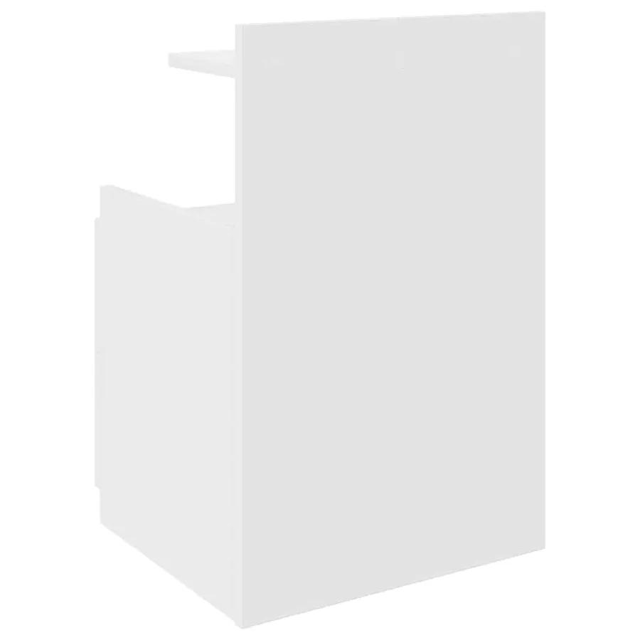 Table de chevet à 2 tiroirs blanche 40 x 36,5 x 62 cm - 7