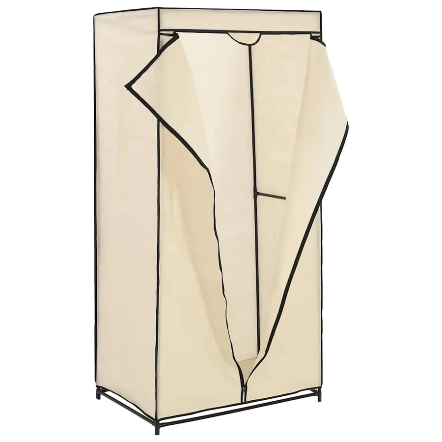 Garde-robe Crème 75x50x160 cm - 3