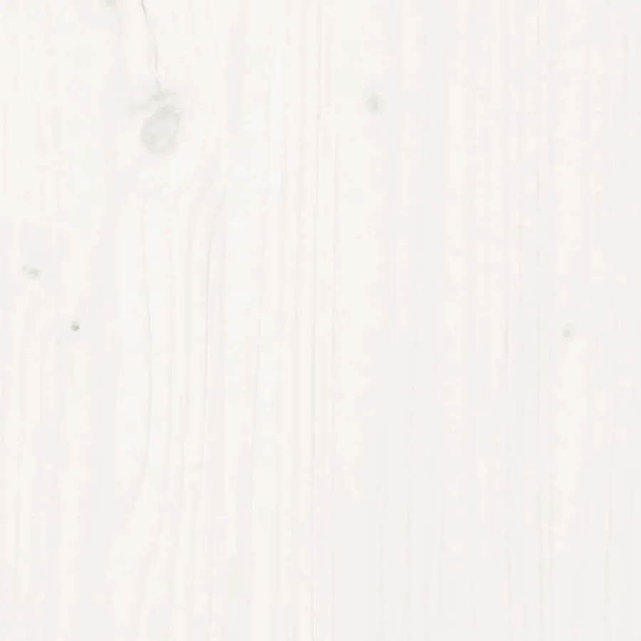 Tiroirs de lit 2 pcs blanc Bois de pin massif - 7
