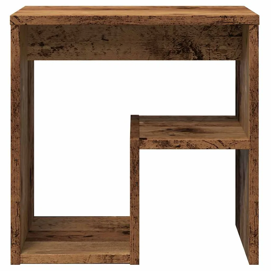 Tables de chevet 2 pcs vieux bois 40x30x40 cm bois d'ingénierie - 6