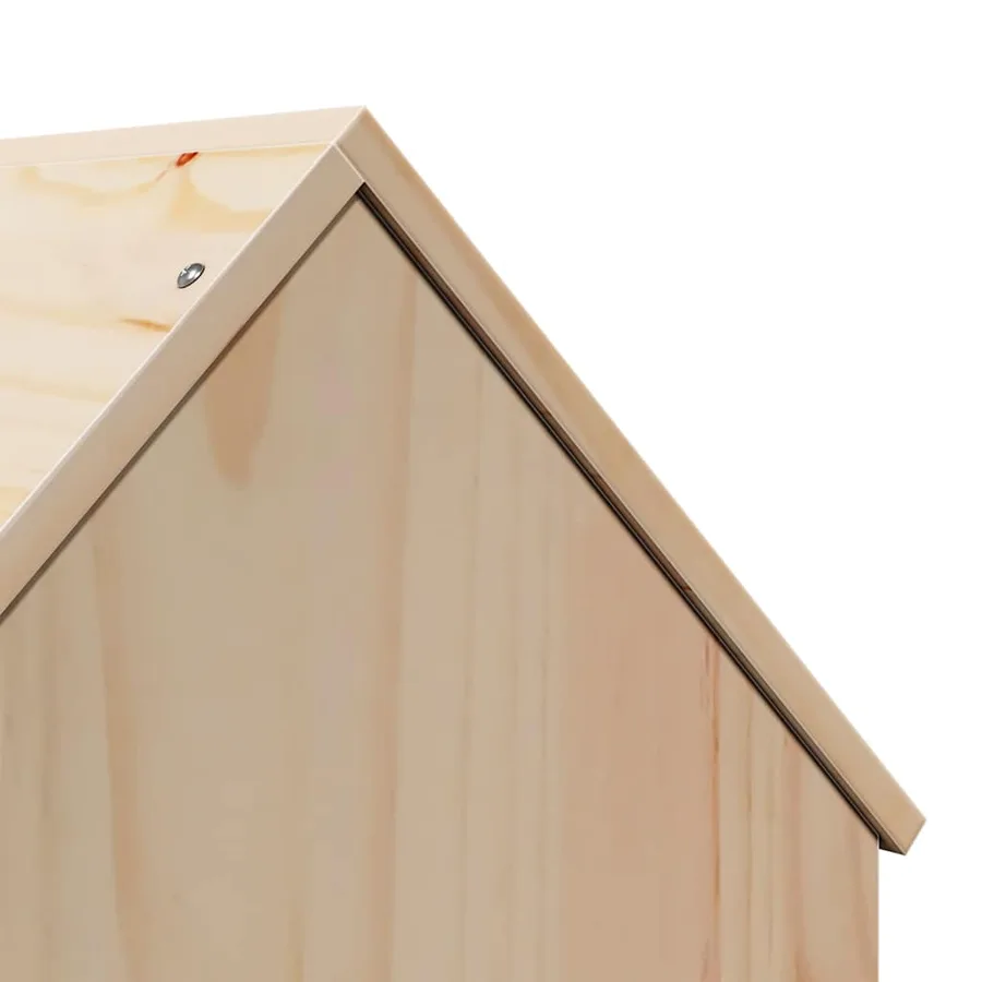 Maison pour chat 41x50x50 cm bois de pin massif - 6