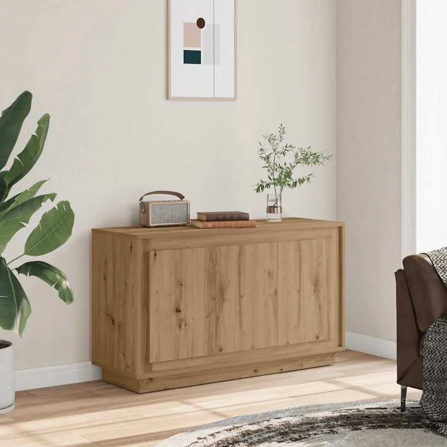Buffet Chêne artisanal 102 x 35 x 55 cm Bois d'ingénierie