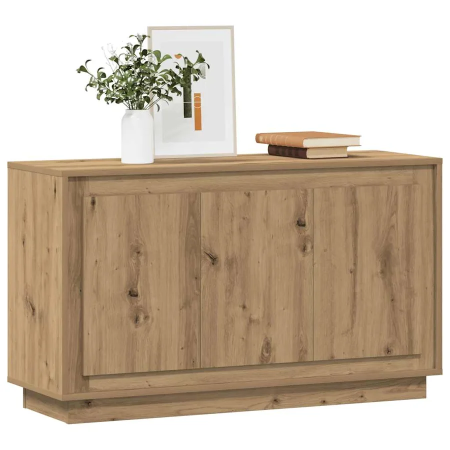Buffet Chêne artisanal 102 x 35 x 55 cm Bois d'ingénierie - 3