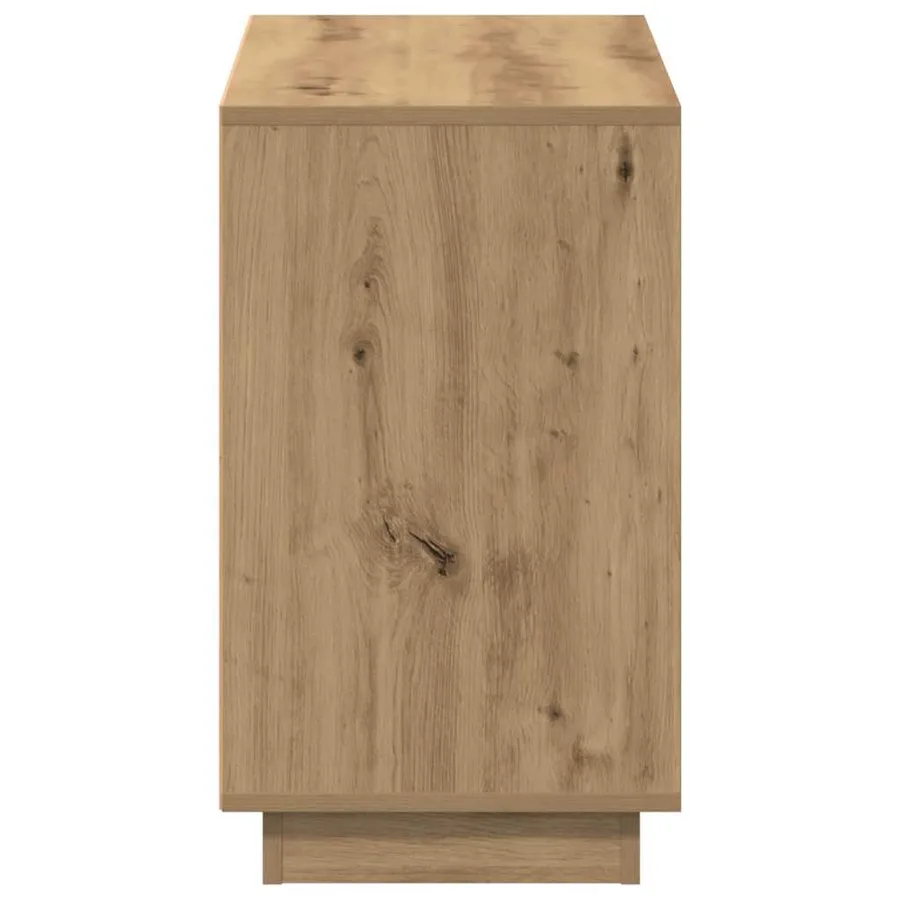 Buffet Chêne artisanal 102 x 35 x 55 cm Bois d'ingénierie - 5