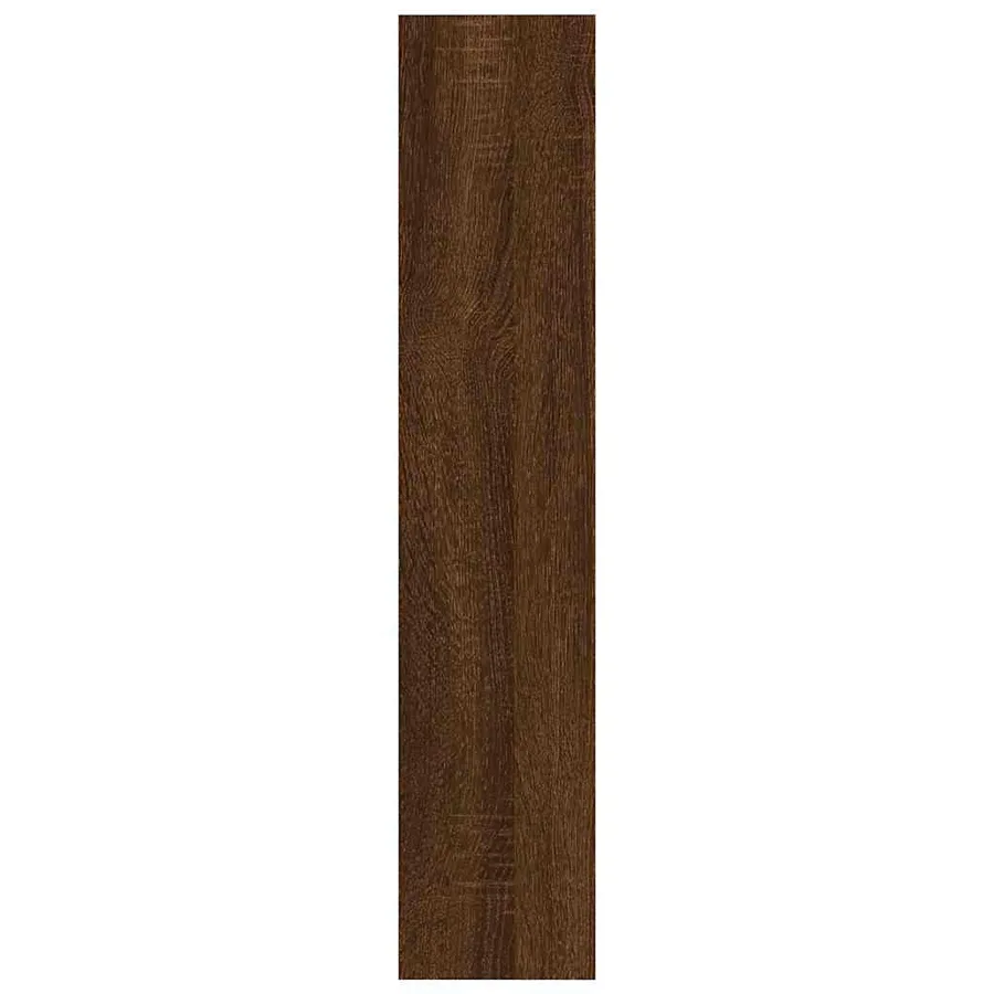 Étagère murale Chêne marron 90x16x78 cm Bois d’ingénierie - 5