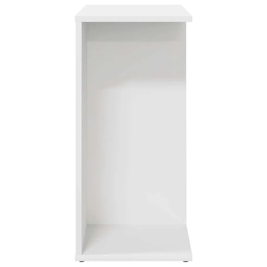 Tables de chevet 2 pcs blanc 46,5x29x61 cm bois d’ingénierie - 6