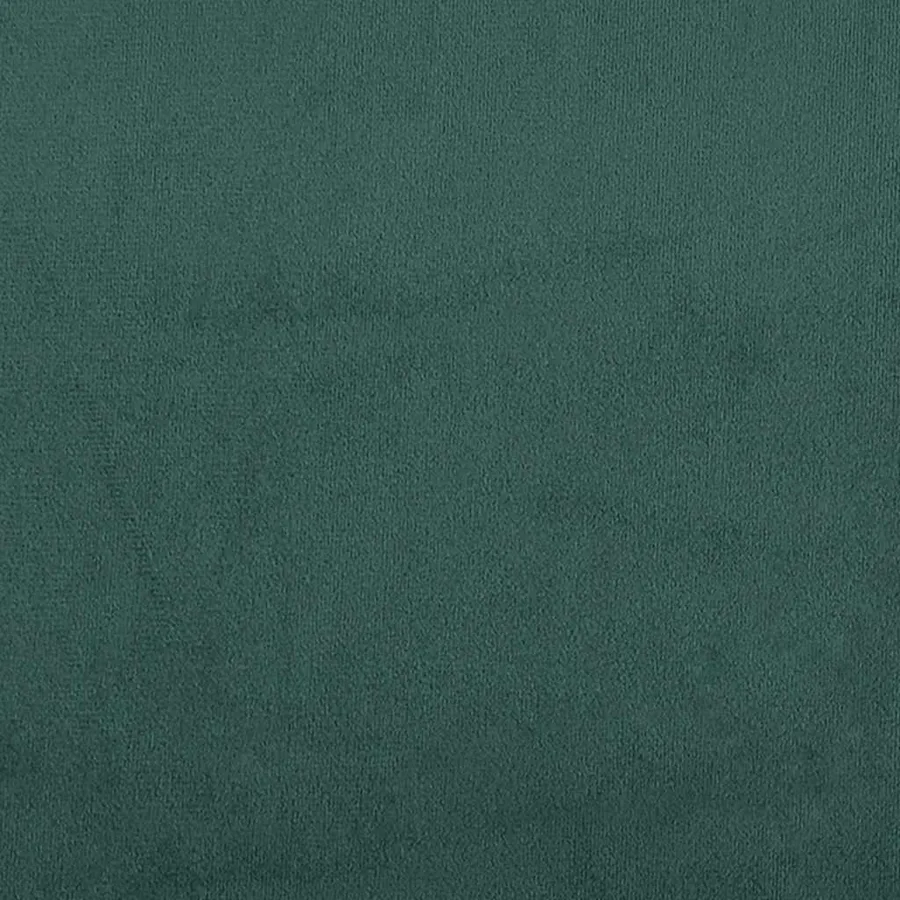 Cadre de lit ottoman avec matelas vert foncé 200x200 cm velours - 17