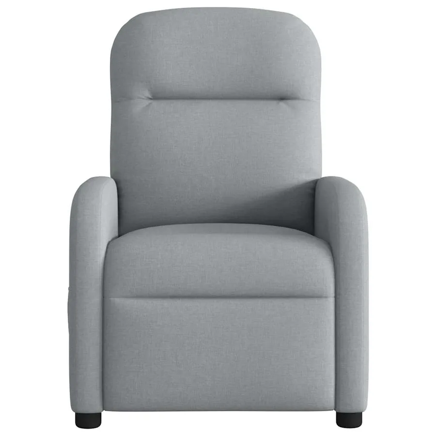 Fauteuil inclinable Gris clair Tissu - 3