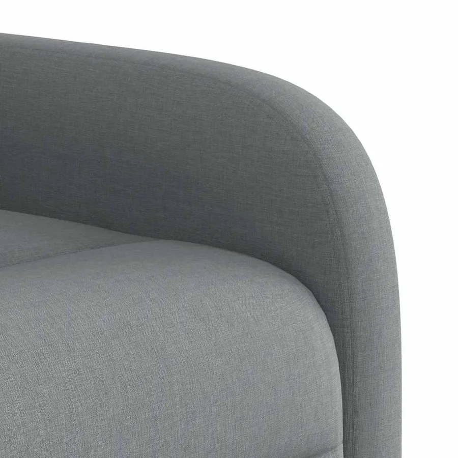 Fauteuil inclinable Gris clair Tissu - 8