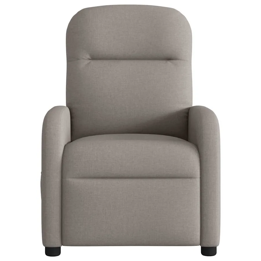 Fauteuil inclinable Taupe Tissu - 3