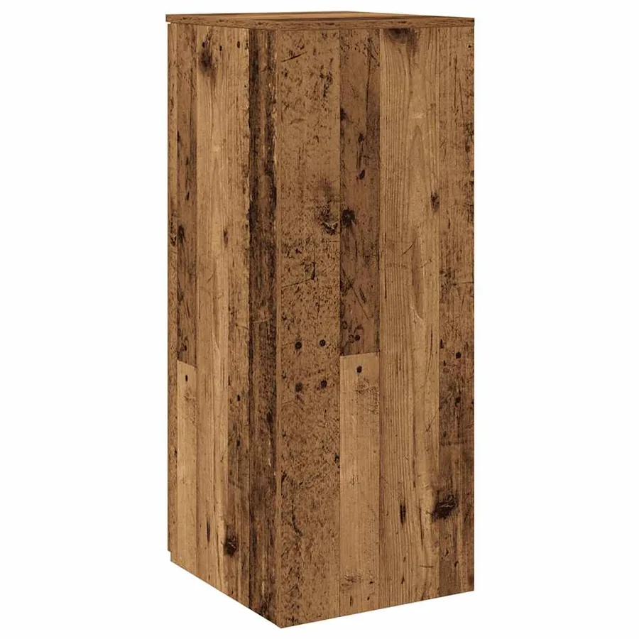 Armoire de rangement vieux bois 40x45x103,5cm bois d'ingénierie - 7