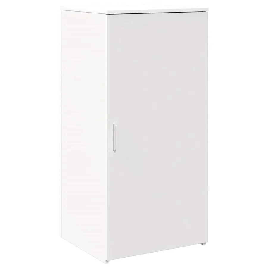 Armoire de rangement blanc 50x45x103,5 cm bois d'ingénierie - 2