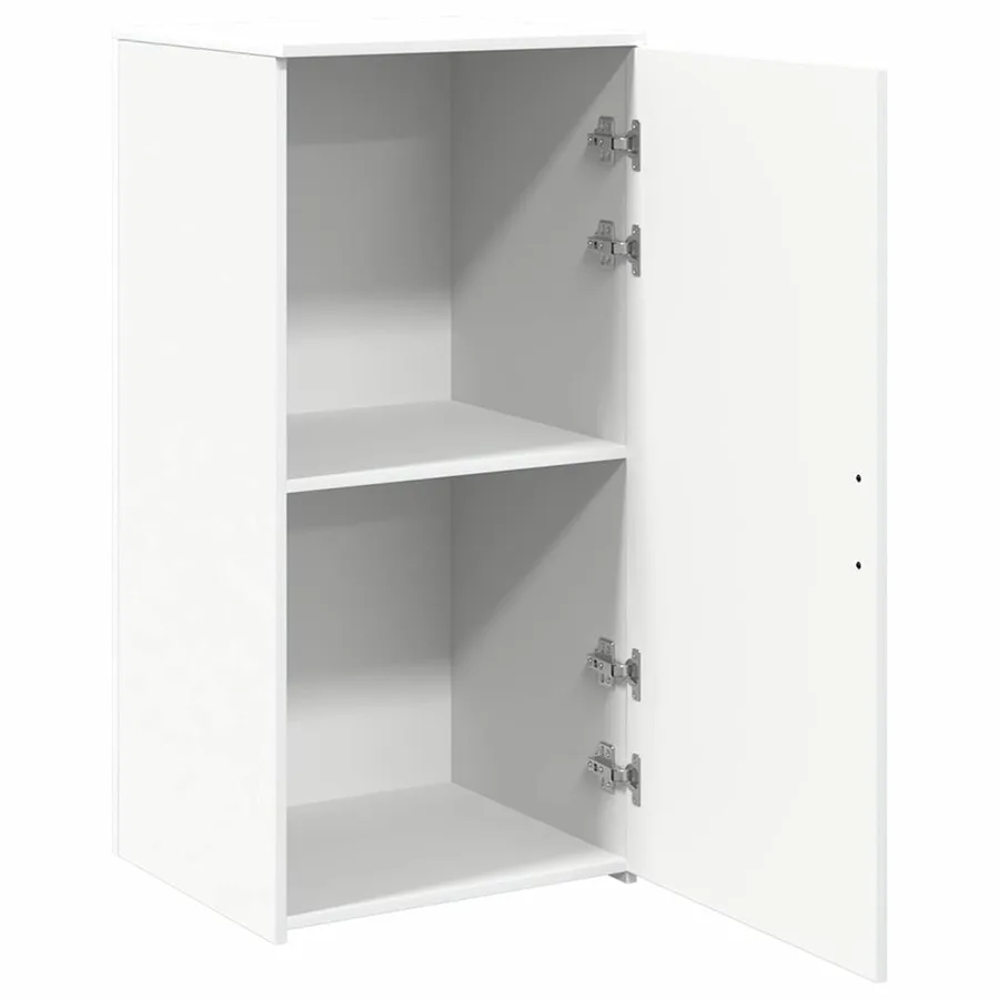 Armoire de rangement blanc 50x45x103,5 cm bois d'ingénierie - 4