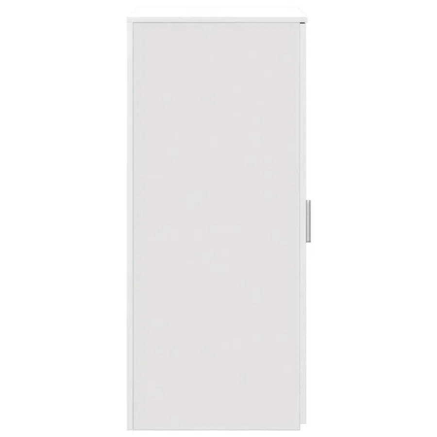 Armoire de rangement blanc 50x45x103,5 cm bois d'ingénierie - 6
