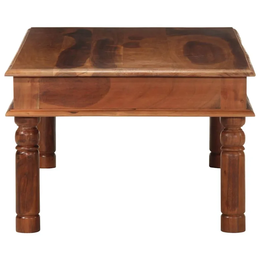 Table basse 110x60x40 cm bois massif d'acacia - 3